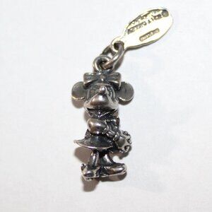 Sterling Silver Disney Mini Mouse 3D Charm